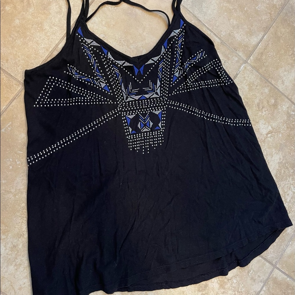Express flowy tank top